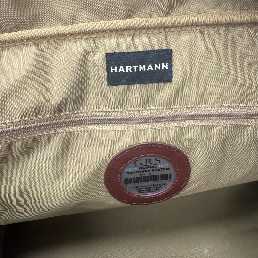 Hartmann Wings Jacquard Diamond Overnight Satchel